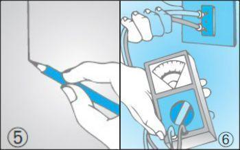 Controllo delle prese con il tester